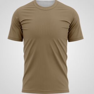 Round Neck Dark Beige