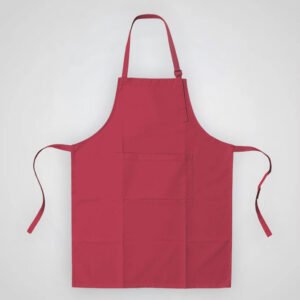 Muted Red Apron