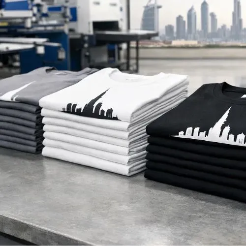 bulk t-shirt printing Dubai