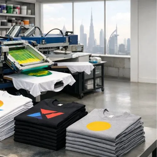 bulk t-shirt printing Dubai