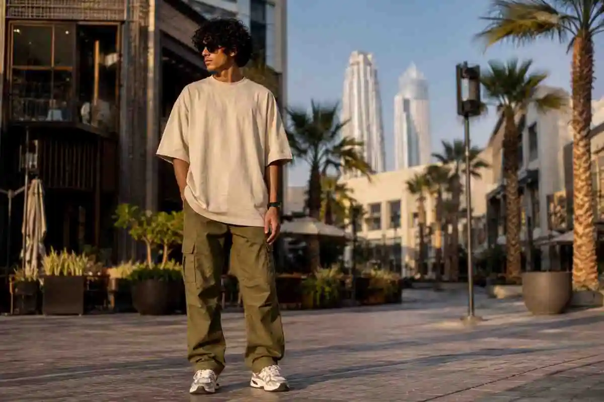 Oversized T-Shirt Printing Takes Over Dubai Streetwear