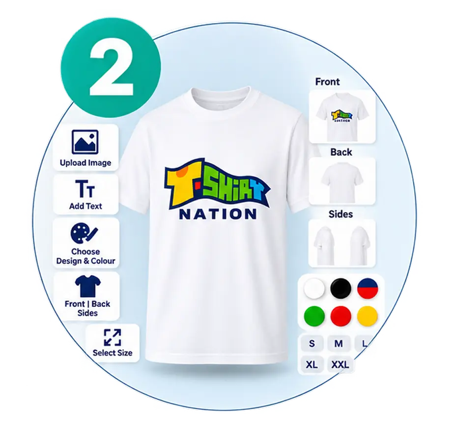 Customize Your Product | T-Shirt Nation